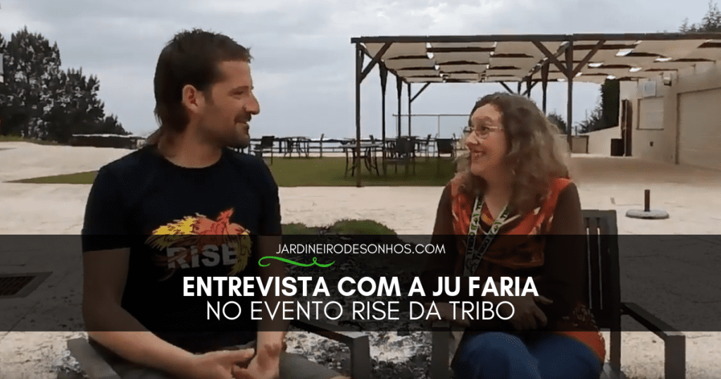 Entrevista com a Ju Faria no Evento Rise da Tribo